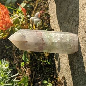 Watermelon Fluorite chunk oblisk